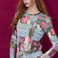 Long Sleeve T-Shirt for Women, Casual Top with Anime Art Print, Streetwear Tee for Daily Wear Outings & Gifts