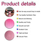 Synthetic DIY Braided Ponytail Extension With Elastic Rubber Band Pink Purple Blue Long Straight Pony Tail For Women Girls Party