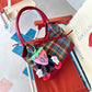 2025 Autumn New Arrival Cute Big Eyes Strawberry Plush Decor Bag Charm Keychain For Woman