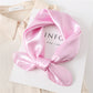 New Fashion Silk Square Scarf For Women 60cm Satin Neck Hair Tie Band Bag Warp Soft Neckerchief Hijabs Head Female Foulard