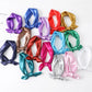 New Fashion Silk Square Scarf For Women 60cm Satin Neck Hair Tie Band Bag Warp Soft Neckerchief Hijabs Head Female Foulard