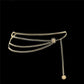 Sexy Bikini Beach Multilayer Waist Belt Chain Long Tassel Coin Pendant Harness Belly Chains for Women Waistbands Body Jewelry