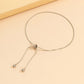 Adjustable Chain Anklet Bracelet for Women Vintage Fashion Simple Thin Chain Anklet Female Foot Beach Jewelry 2022 Gift