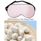 100% Real Mulberry Silk Sleep Mask Eye Covers for Sleeping Blindfold with Adjustable Strap Comfortable Super-Smooth