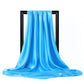 Luxury Brand Silk Scarf Women Satin Solid color Hijab Scarves Muslim Pareo Bandana Female Shawl Wrap Headband Foulard 90*90cm