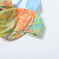 Paisley Print 3 Piece Bikinis Set with Long Skirt Sexy Summer Beach Vacation Outfits Woman Resort Wear