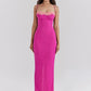 Lace Spaghetti Strap Bodycon Maxi Dress Women Gown Patchwork Fashion Sleeveless Backless Sexy Club Party Dress Elegant