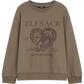 Women's Sweatshirt with Graphic and Slogan Print, Everyday Outdoor Top