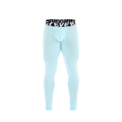 Thermal Underwear Men's Sexy Penis Pouch Thermo Long Johns Pants Modal Leggings Bottoms Warm Pants Elastic