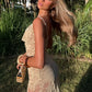 Lace Spaghetti Strap Backless Sexy Maxi Dress Women Elegant Summer See Through Sleeveless Beach Club Party Dresses
