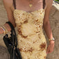Leopard Print Summer Dresses 2026 Fashion Sexy Lace Trim Sleeveless Mini Bodycon Dress Woman Clothing