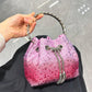 Rhinestones Evening clutch Bag Purses and handbag luxury Designer shoulder bag Shiny Crystal Clutch purse bucket bag