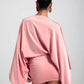Peach Hip Silky Satin Elegant Mini Dress Woman Deep V-Neck Batwing Sleeve Skinny Hot Girls Midnight Club Party Bodycon