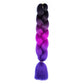 24 Inch Jumbo Braids Extensions Synthetic Braiding Hair Afro Ombre Color kanekalon Hair for Children Braid