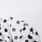 Beach Y2K Style 3 Piece Set Woman Polka Dot Print Full Sleeve Knot Tops+Low-Neck Bra+Mini Shorts Sexy Fashion Suits