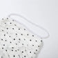 Polka Dot Print 2 Piece Set Woman Beads Decoration Halter Backless Tank Tops+Ruched Long Skirt Y2K Elegant Style Suit