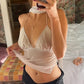 Casual Polka Dot Camisoles Vacation Fashion Elegant Women Tank Tops Sexy Backless Spaghetti Strap Slim Fit Vests Summer