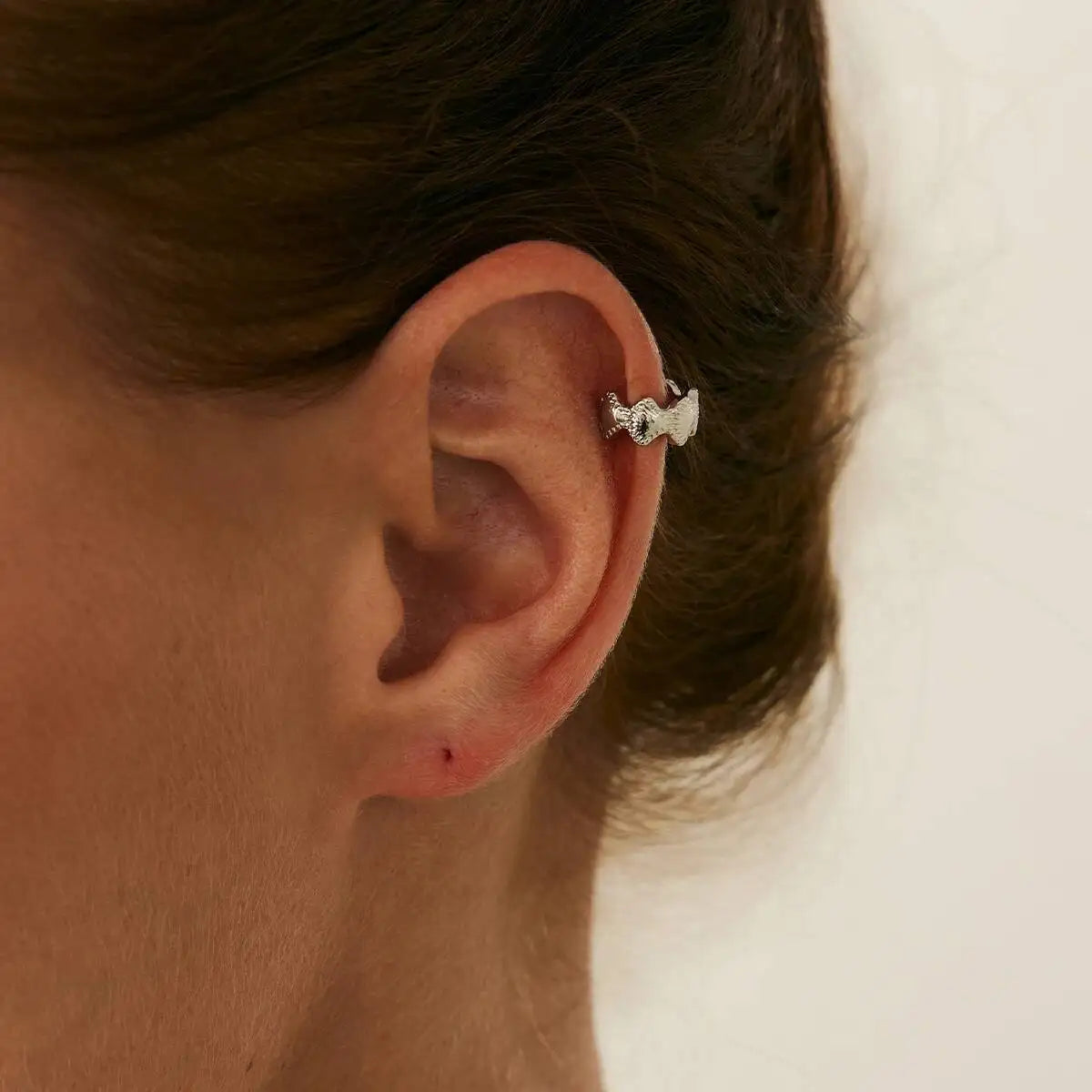 1PC Trendy Minimalism Gold Color Metal Clip Earrings Women Elegant Romantic No Piercing Earrings Banquet Wedding Jewelry Gifts