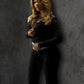 Casual 2-Piece Set Women Tracksuit Zip Full Crop Jacket+Sweatpants Matching Streetwear Sporty Autumn Fashion Outfits