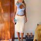 Sexy Lace Patchwork Satin Skirt Women Elegant Trend Bow Applique Fashion Classic Party Streetwear Simple Chic Outfits