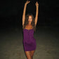 Purple Strapless Mini Dress for Woman Clothes Sale Summer Dresses 2026 Sexy Club Outfits