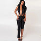 Sexy Women Bodycon Jumpsuit Solid Color Sleeveless Deep V Halter Neck Backless Bodysuit Midnight Activity Slim Playsuits