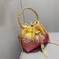 Rhinestones Evening clutch Bag Purses and handbag luxury Designer shoulder bag Shiny Crystal Clutch purse bucket bag