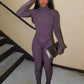 Women' S Clothes 2 Piece Sets Long Sleeve Bodysuit Top and Pants Leggings Matching Sets Sexy Club Outfits