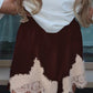 Women Satin Silk Lace Trim Shorts Silky Low Rise Boxer Shorts Y2k Teen Girls Cute Y2K Coquette Lounge Slip Bottoms