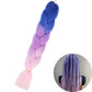 Synthetic Jumbo Braiding Hair Extension 24 Inch Heat Resistant Fiber In Bulk Ombre Jumbo Braids Hair For Black Women