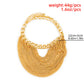 Sexy Elegant Multilayer Long Tassel Chain Anklets for Women Exquisite Gold Color High Heel Shoes Feet Chains Wed Party Jewelry