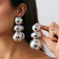 15 Styles Vintage Glossy Irregular Geometric Drop Earrings Women Fashion Statement Piercing Hanging Earring Ear Jewelry