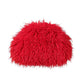 2026 Women's Bag NEW Pouch Fluffy Plush Cloud Dumpling Bags for Women Handbags Faux Fur Bags Imitation Wool Bag Large Clutch