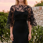 Women Floral Lace Tulle Cape Short Wedding Shawl Bell Sleeve Sheer Mesh Bolero Cover Up Bridal Evening Party Prom Shrug