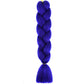 24 Inch Jumbo Box Braids Extensions Synthetic Braiding Hair DIY Hair Braids For Children Pink Purple Yellow Gray