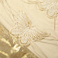 Butterfly Backless Deep V Neck Long Dress Summer 2026 Woman Clothes Sexy Gold Evening Dresses Luxury