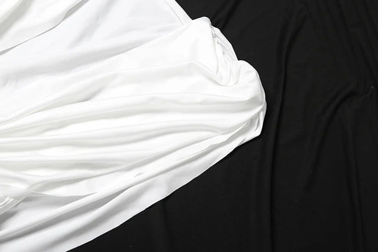 Ruched Elegant Dress Women Sexy Deep V-Neck Sleeveless High Elasticity Wrap Buttocks Beach Party Solid Long Bodycon