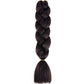 24 Inch Jumbo Box Braids Extensions Synthetic Braiding Hair DIY Hair Braids For Children Pink Purple Yellow Gray