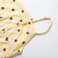 Ruched Elegant Sling Dress + Scarf Woman Polka Dot Print Low-Neck Backless Irregular Hem Street Y2K Style Mini Bodycon