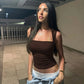 Sexy Lace Splicing Black Tank Top Woman Trendy Clothes Sleeveless Square Neck Crop Tops Summer 2026