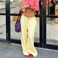 Y2K Baggy High Waist Wide Leg Sweatpants Drawstring Elastic Waist Joggers Camo Solid Color Casual Street Lounge Pants
