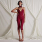 See Through Red Lace Mesh One Pieces Romper Jumpsuit Onesie Sexy Body Lingerie Women Summer Clothes 2025