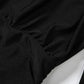 Turtleneck Long Sleeve Mini Dress with Shoulder Pads Winter Fashion Sexy Black Dresses for Woman