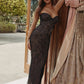 Lace Long Sleeve Sexy Maxi Dress Women Elegant Square Collar Strapless Backless Split Bodycon Club Party Long Dress