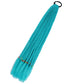 Synthetic 24inch Girls Colored Box Braided Ponytail With Elastic Rubber Band Hair Extensions Rainbow Color Box Pigtail Hairpiece