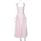 Women Sleeveless Corset Dress Summer Plaid Print Backless A-Line Party Dress for Vacation Cocktail Beach Streetwear