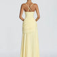 Off-shoulder Backless Sexy Maxi Dress Women Elegant Strapless Sleeveless Bodycon Ruched Club Party Long Dresses Female