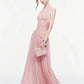 Backless Fashion Draped Maxi Dress Women Halter Bandage Tassel v-Neck Sleeveless Birthday Party Elegant Chic Vestidos