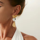 15 Styles Vintage Glossy Irregular Geometric Drop Earrings Women Fashion Statement Piercing Hanging Earring Ear Jewelry