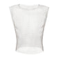 Men Fishnet Sexy Tank Tops Man Rhinestone Shiny See-Through Hollow Vest Mesh Sleeveless T-Shirt Transparent Clothing Clubwear